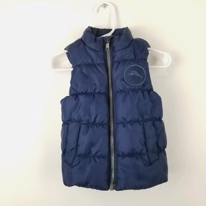 Tommy Bahama Blue Puffer Vest
